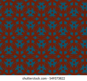 Modern stylish texture.Stylish background with fancy elements. Vector seamless pattern.