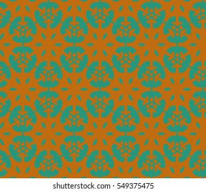Modern stylish texture.Stylish background with fancy elements. Vector seamless pattern.