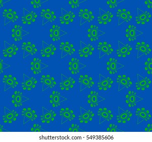 Modern stylish texture.Stylish background with fancy elements. Vector seamless pattern.