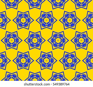 Modern stylish texture.Stylish background with fancy elements. Vector seamless pattern.