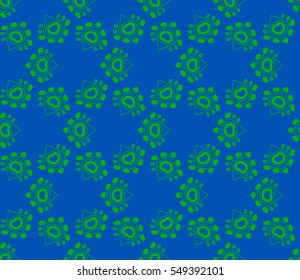 Modern stylish texture.Stylish background with fancy elements. Vector seamless pattern.