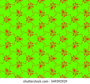 Modern stylish texture.Stylish background with fancy elements. Vector seamless pattern.