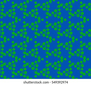 Modern stylish texture.Stylish background with fancy elements. Vector seamless pattern.