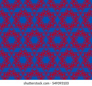 Modern stylish texture.Stylish background with fancy elements. Vector seamless pattern.