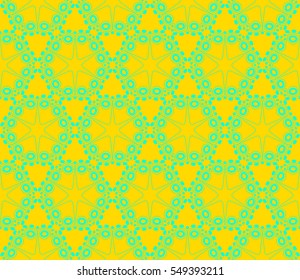 Modern stylish texture.Stylish background with fancy elements. Vector seamless pattern.