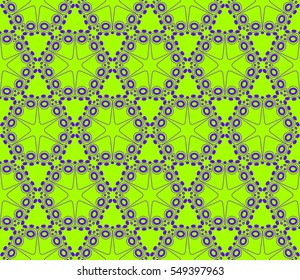 Modern stylish texture.Stylish background with fancy elements. Vector seamless pattern.