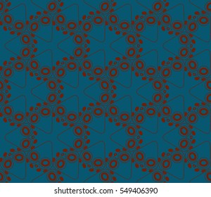 Modern stylish texture.Stylish background with fancy elements. Vector seamless pattern.
