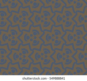Modern stylish texture.Stylish background with fancy elements. Vector seamless pattern.