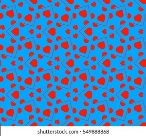 Modern stylish texture.Stylish background with fancy elements. Vector seamless pattern.