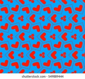 Modern stylish texture.Stylish background with fancy elements. Vector seamless pattern.