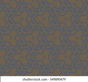 Modern stylish texture.Stylish background with fancy elements. Vector seamless pattern.