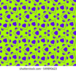 Modern stylish texture.Stylish background with fancy elements. Vector seamless pattern.