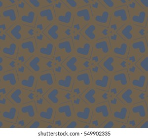 Modern stylish texture.Stylish background with fancy elements. Vector seamless pattern.