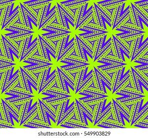 Modern stylish texture.Stylish background with fancy elements. Vector seamless pattern.