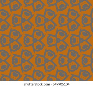 Modern stylish texture.Stylish background with fancy elements. Vector seamless pattern.