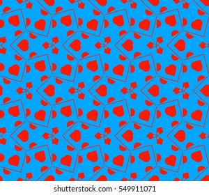 Modern stylish texture.Stylish background with fancy elements. Vector seamless pattern.