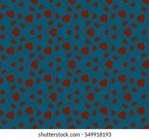 Modern stylish texture.Stylish background with fancy elements. Vector seamless pattern.