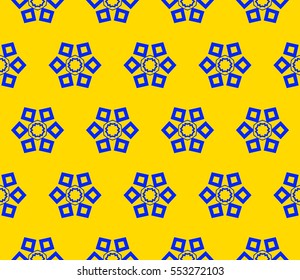 Modern stylish texture.Stylish background with fancy elements. Vector seamless pattern.