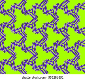 Modern stylish texture.Stylish background with fancy elements. Vector seamless pattern.