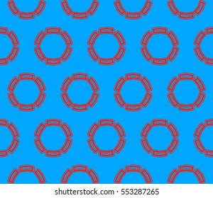 Modern stylish texture.Stylish background with fancy elements. Vector seamless pattern.