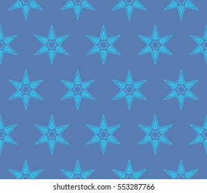 Modern stylish texture.Stylish background with fancy elements. Vector seamless pattern.