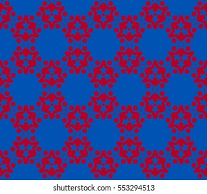 Modern stylish texture.Stylish background with fancy elements. Vector seamless pattern.