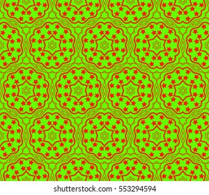 Modern stylish texture.Stylish background with fancy elements. Vector seamless pattern.