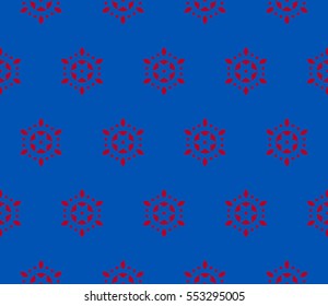 Modern stylish texture.Stylish background with fancy elements. Vector seamless pattern.