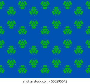 Modern stylish texture.Stylish background with fancy elements. Vector seamless pattern.
