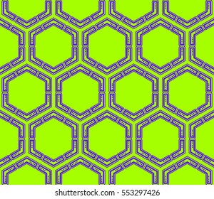 Modern stylish texture.Stylish background with fancy elements. Vector seamless pattern.