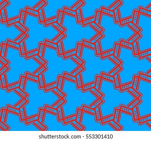 Modern stylish texture.Stylish background with fancy elements. Vector seamless pattern.