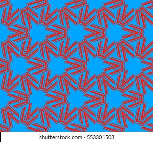 Modern stylish texture.Stylish background with fancy elements. Vector seamless pattern.
