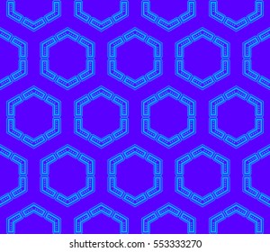 Modern stylish texture.Stylish background with fancy elements. Vector seamless pattern.