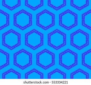 Modern stylish texture.Stylish background with fancy elements. Vector seamless pattern.