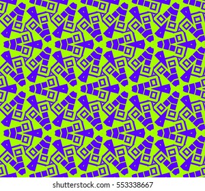 Modern stylish texture.Stylish background with fancy elements. Vector seamless pattern.