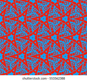 Modern stylish texture.Stylish background with fancy elements. Vector seamless pattern.