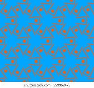 Modern stylish texture.Stylish background with fancy elements. Vector seamless pattern.