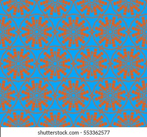 Modern stylish texture.Stylish background with fancy elements. Vector seamless pattern.