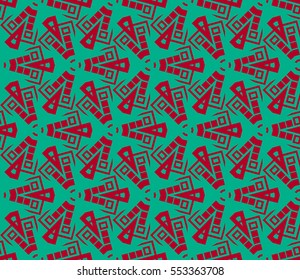 Modern stylish texture.Stylish background with fancy elements. Vector seamless pattern.