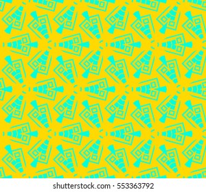Modern stylish texture.Stylish background with fancy elements. Vector seamless pattern.