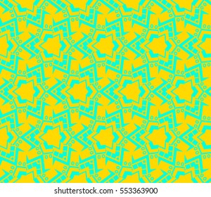 Modern stylish texture.Stylish background with fancy elements. Vector seamless pattern.