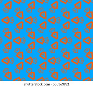 Modern stylish texture.Stylish background with fancy elements. Vector seamless pattern.