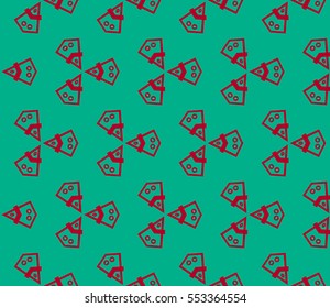Modern stylish texture.Stylish background with fancy elements. Vector seamless pattern.