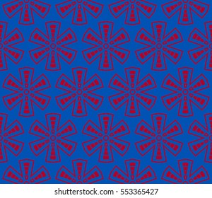Modern stylish texture.Stylish background with fancy elements. Vector seamless pattern.