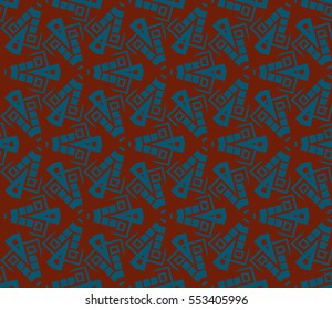 Modern stylish texture.Stylish background with fancy elements. Vector seamless pattern.