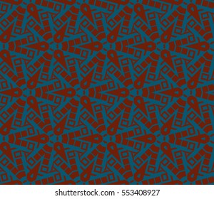 Modern stylish texture.Stylish background with fancy elements. Vector seamless pattern.