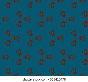 Modern stylish texture.Stylish background with fancy elements. Vector seamless pattern.