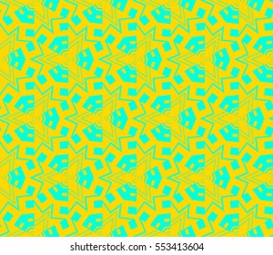 Modern stylish texture.Stylish background with fancy elements. Vector seamless pattern.