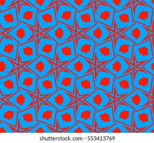 Modern stylish texture.Stylish background with fancy elements. Vector seamless pattern.