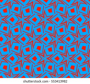 Modern stylish texture.Stylish background with fancy elements. Vector seamless pattern.